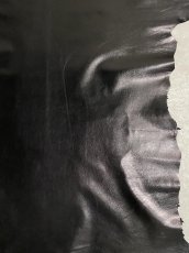 画像9: ゴート革　ブラック　山羊革　レザー (9)