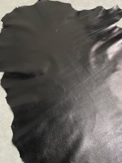 画像3: ゴート革　ブラック　山羊革　レザー (3)
