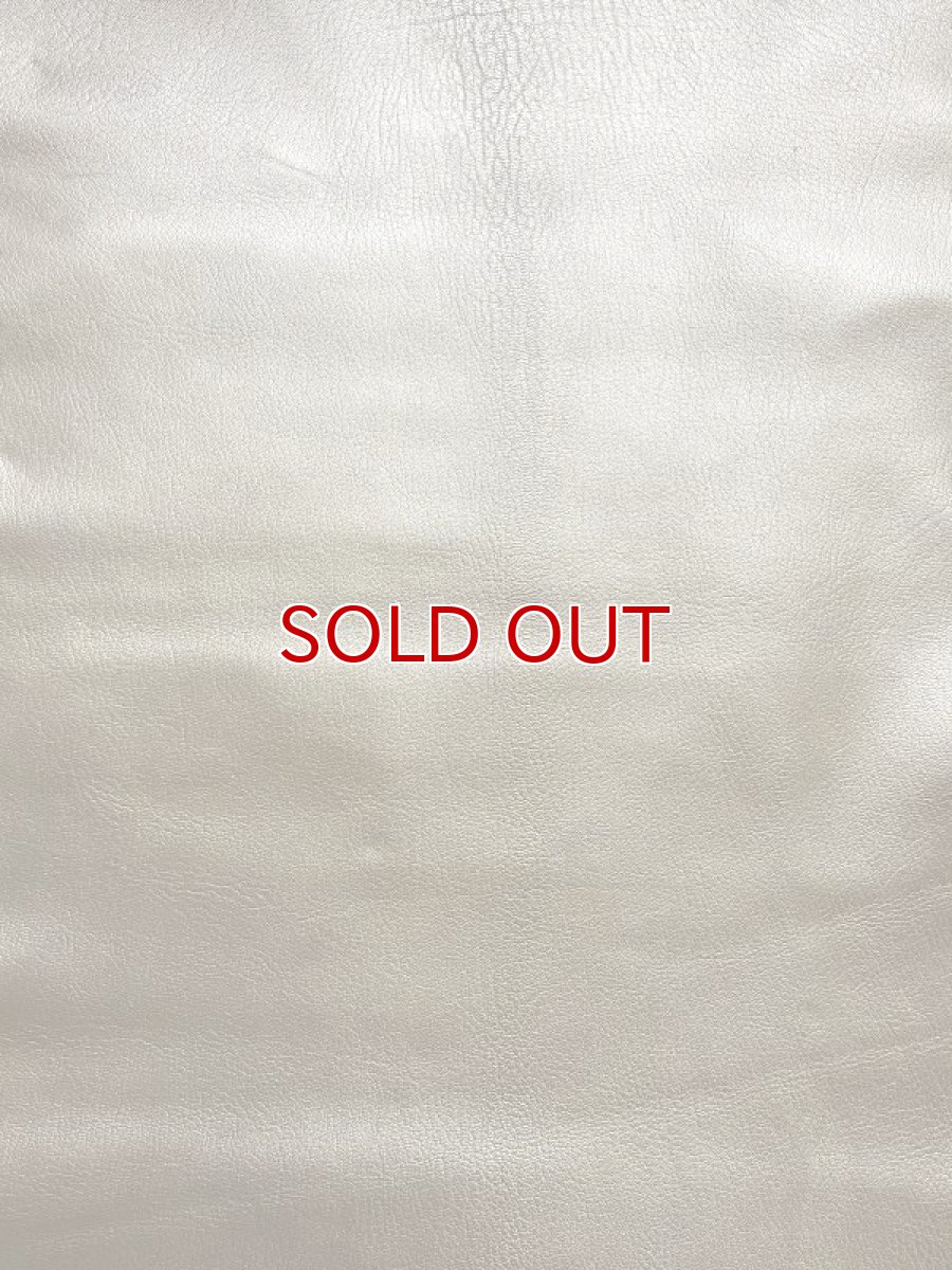 画像4: タンニンゴート　ゴールド　山羊革　レザークラフト (4)