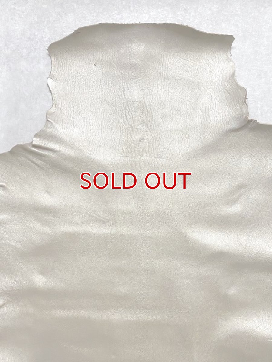 画像5: タンニンゴート　ゴールド　山羊革　レザークラフト (5)