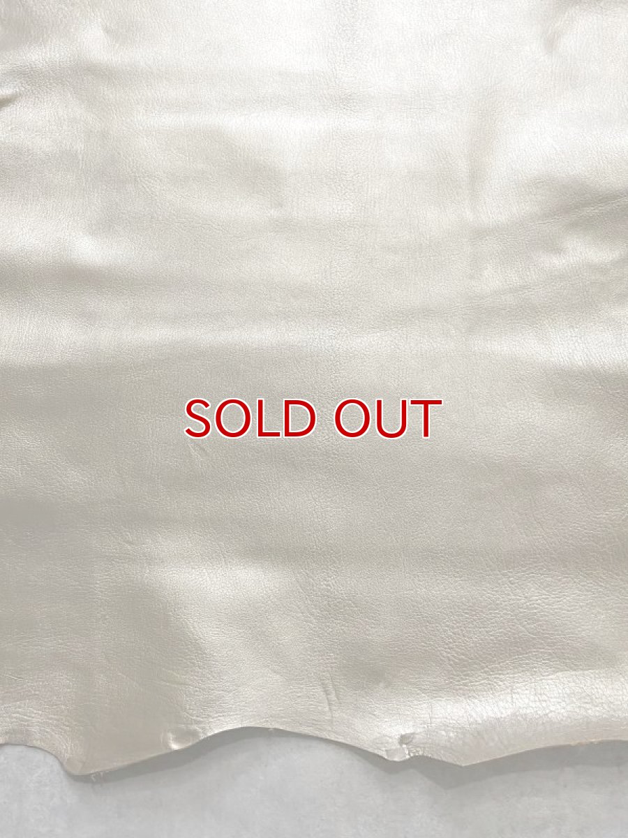 画像8: タンニンゴート　ゴールド　山羊革　レザークラフト (8)