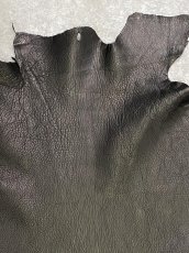 画像3: ゴートシュリンク　ブラック　山羊革　レザークラフト (3)