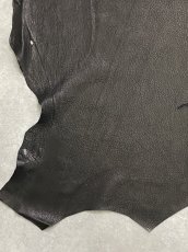 画像5: ゴートシュリンク　ブラック　山羊革　レザークラフト (5)