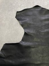 画像2: ゴートオイル　ブラック　山羊革　レザークラフト (2)