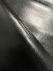 画像8: ゴートスムース　薄口　ブラック　山羊革　レザークラフト (8)