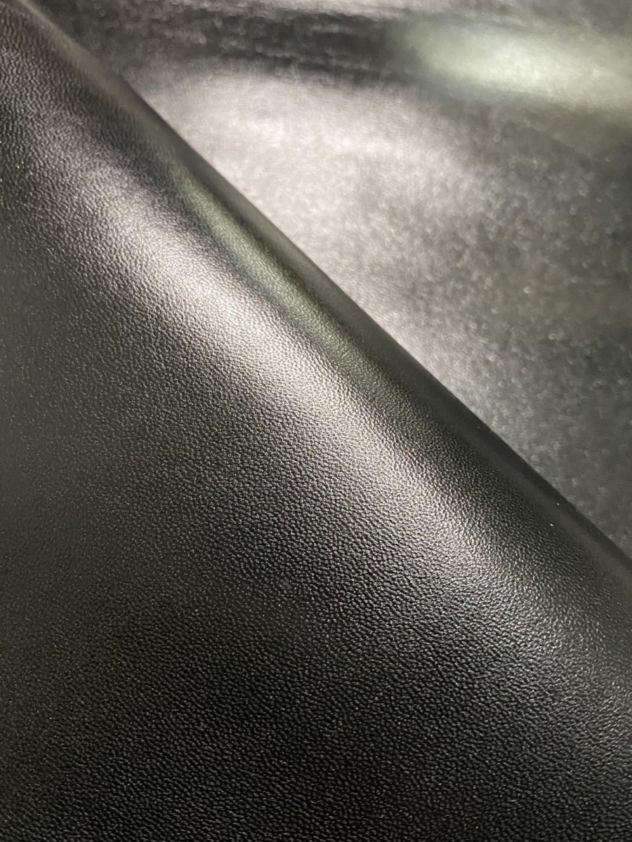 画像8: ゴートスムース 薄口 ブラック 山羊革 レザークラフト (8)