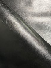 画像7: ゴートスムース　薄口　ブラック　山羊革　レザークラフト (7)