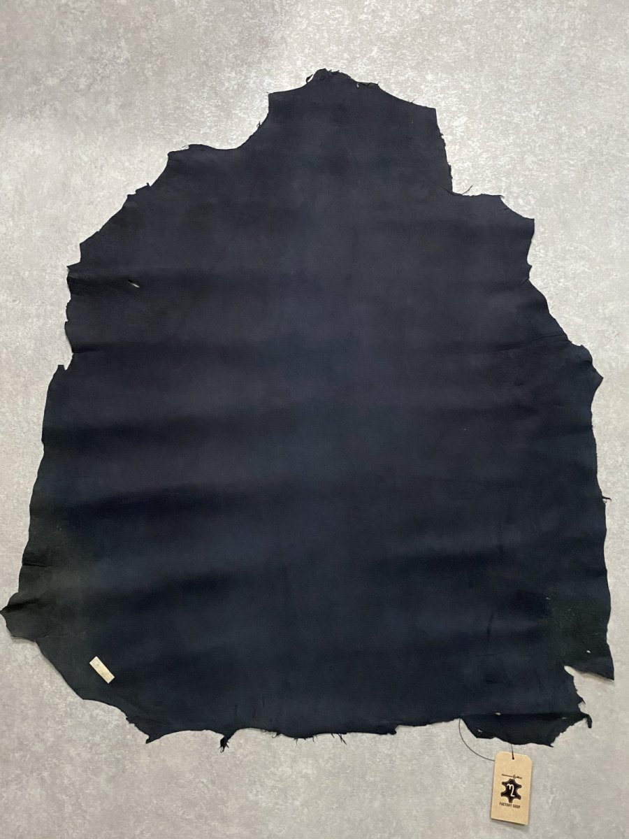 画像10: ゴートスムース 薄口 ブラック 山羊革 レザークラフト (10)