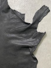 画像4: ゴート革　ヴァガルア　ブラック　山羊革　レザー (4)