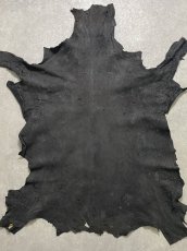 画像10: ゴート革　ヴァガルア　ブラック　山羊革　レザー (10)
