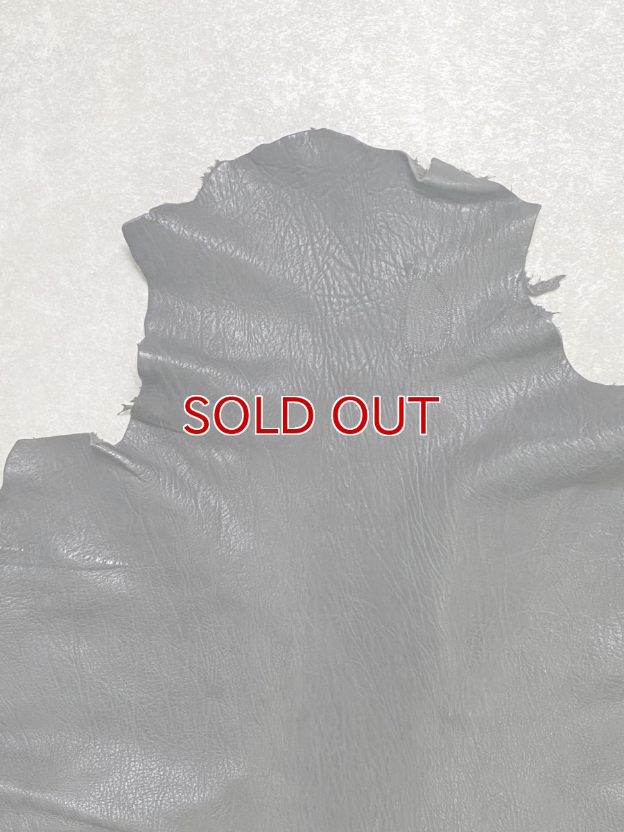 画像3: ゴート革　ヴァガルア　ブラック　山羊革　レザー (3)