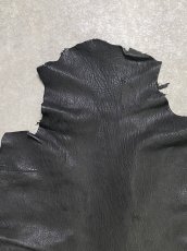 画像3: ゴート革　ヴァガルア　ブラック　山羊革　レザー (3)