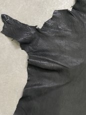 画像2: ゴート革　ヴァガルア　ブラック　山羊革　レザー (2)