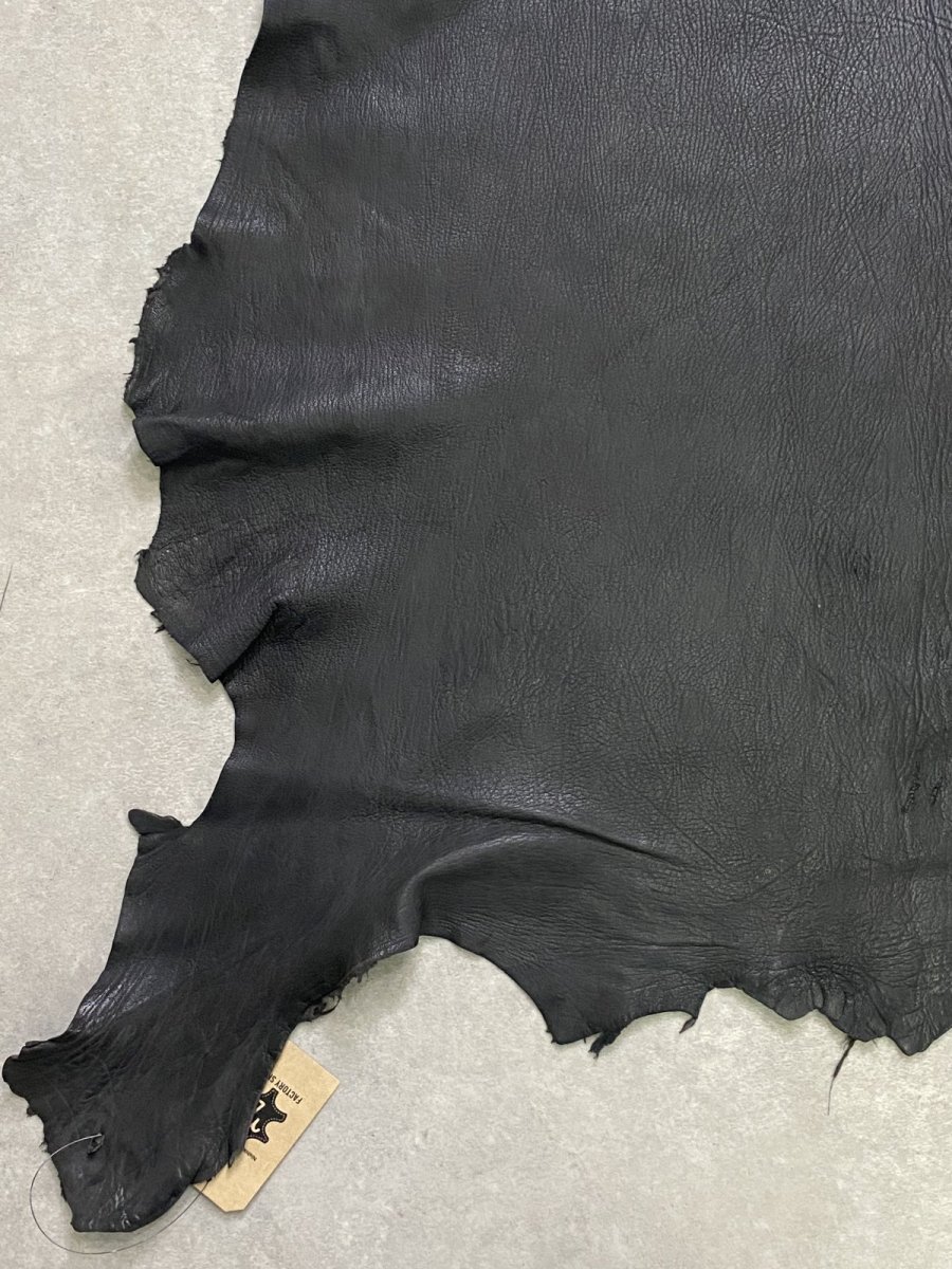 画像5: ゴート革　ヴァガルア　ブラック　山羊革　レザー (5)