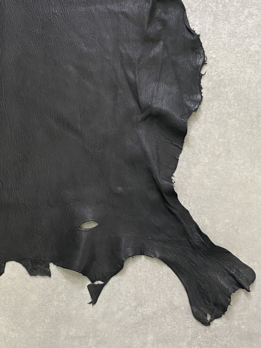 画像6: ゴート革　ヴァガルア　ブラック　山羊革　レザー (6)