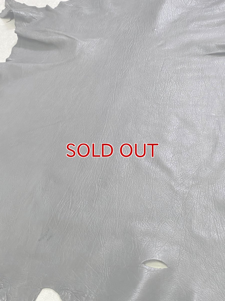 画像7: ゴート革　ヴァガルア　ブラック　山羊革　レザー (7)