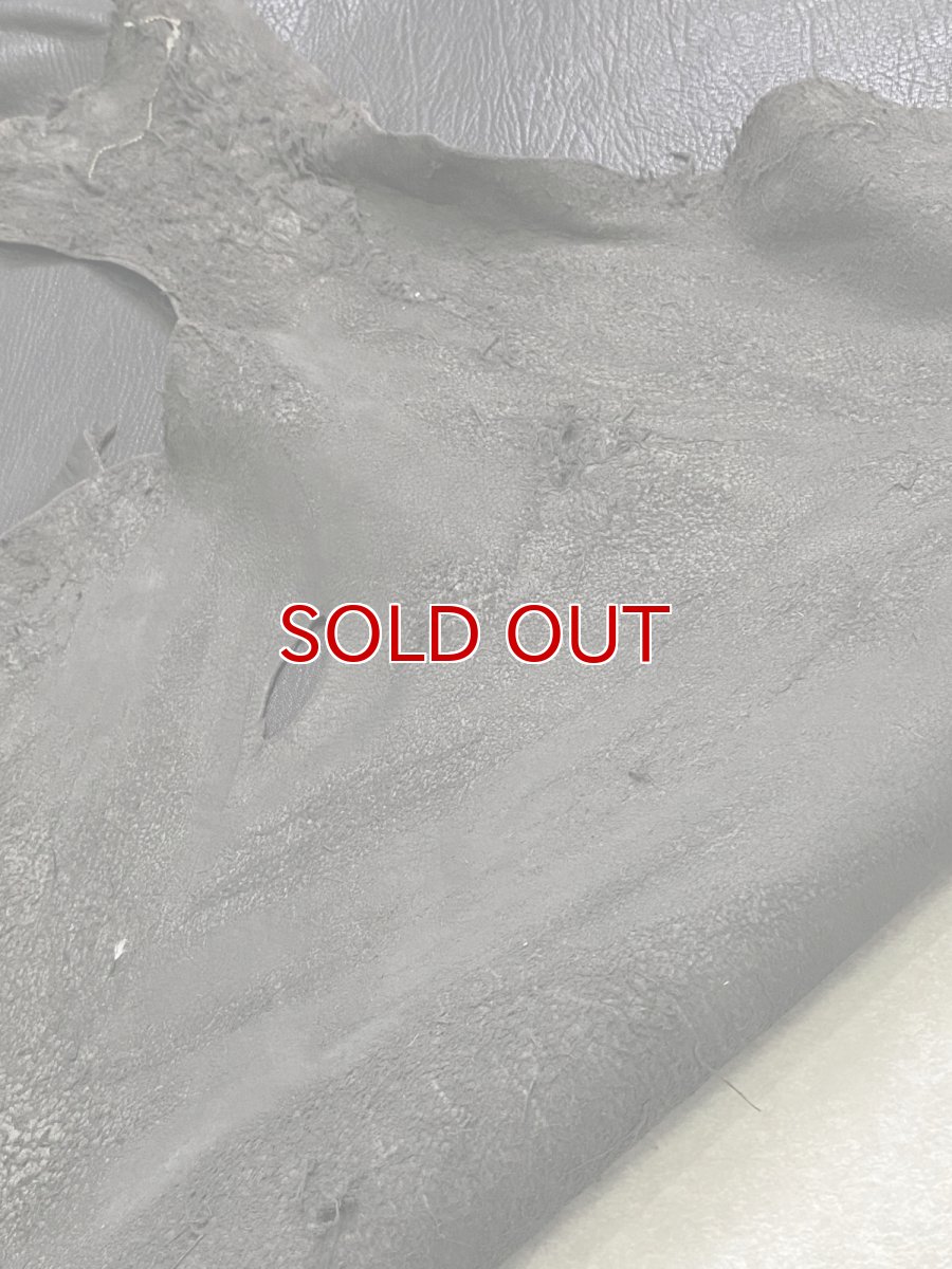 画像9: ゴート革　ヴァガルア　ブラック　山羊革　レザー (9)