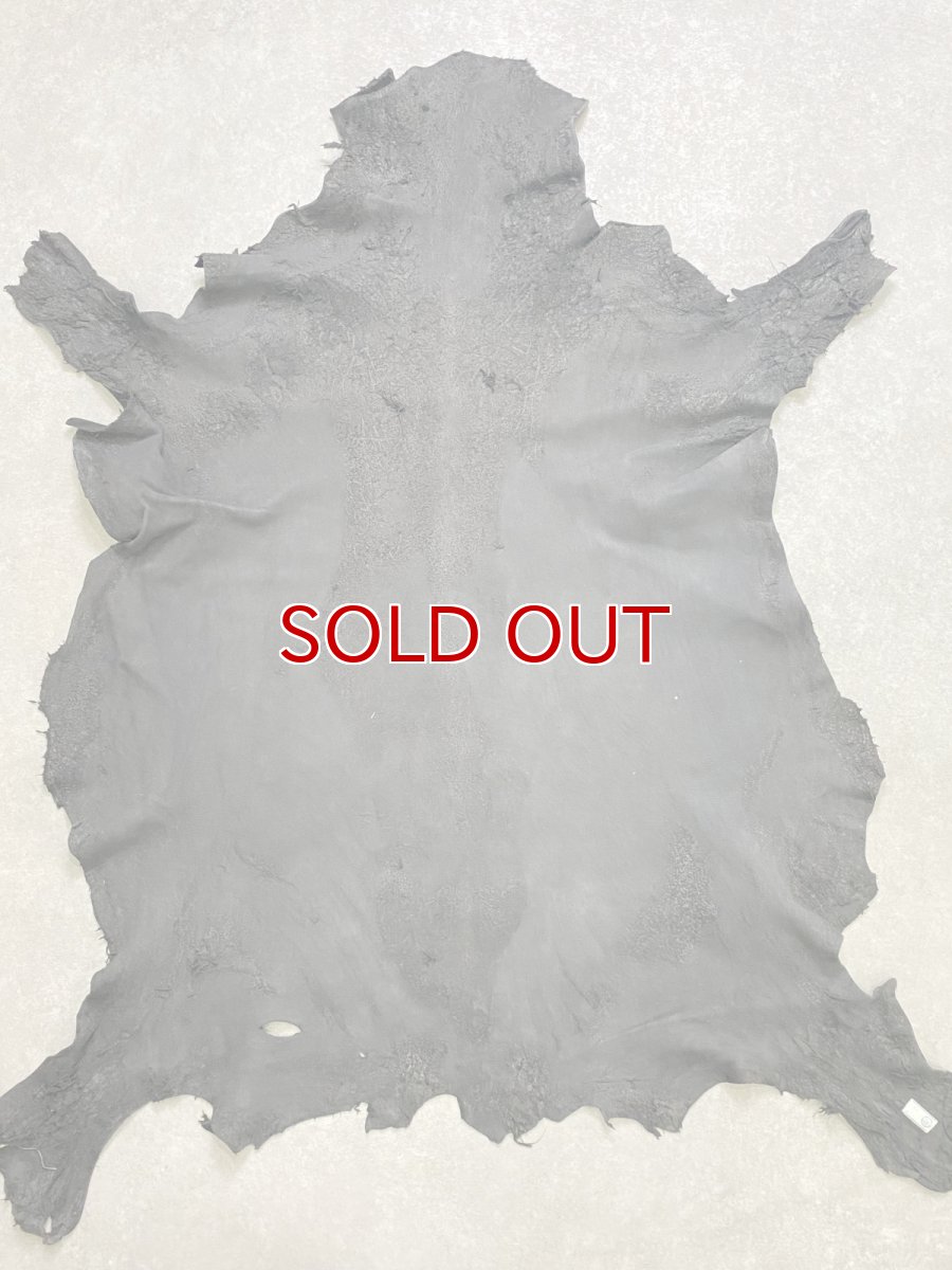 画像10: ゴート革　ヴァガルア　ブラック　山羊革　レザー (10)