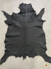 画像1: ゴート革　ヴァガルア　ブラック　山羊革　レザー (1)