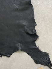 画像6: ゴート革　ヴァガルア　ブラック　山羊革　レザー (6)