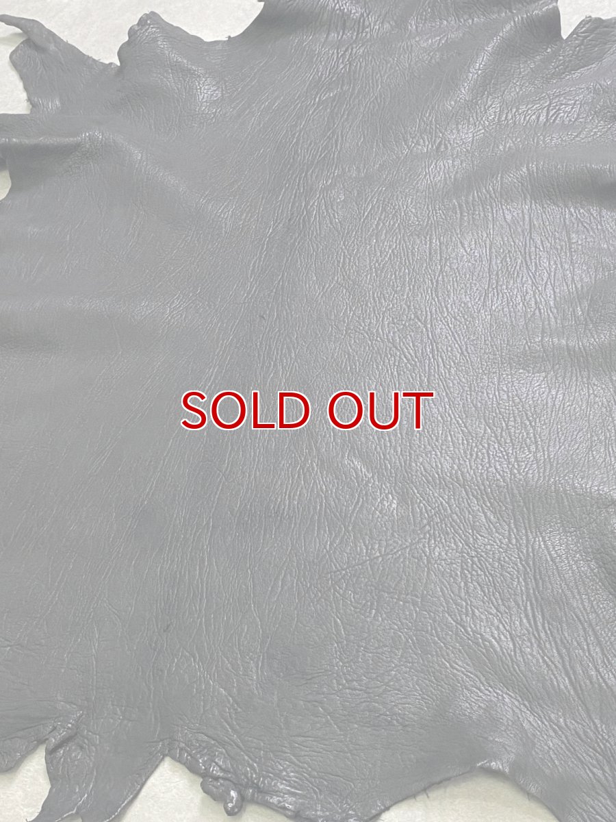 画像7: ゴート革　ヴァガルア　ブラック　山羊革　レザー (7)