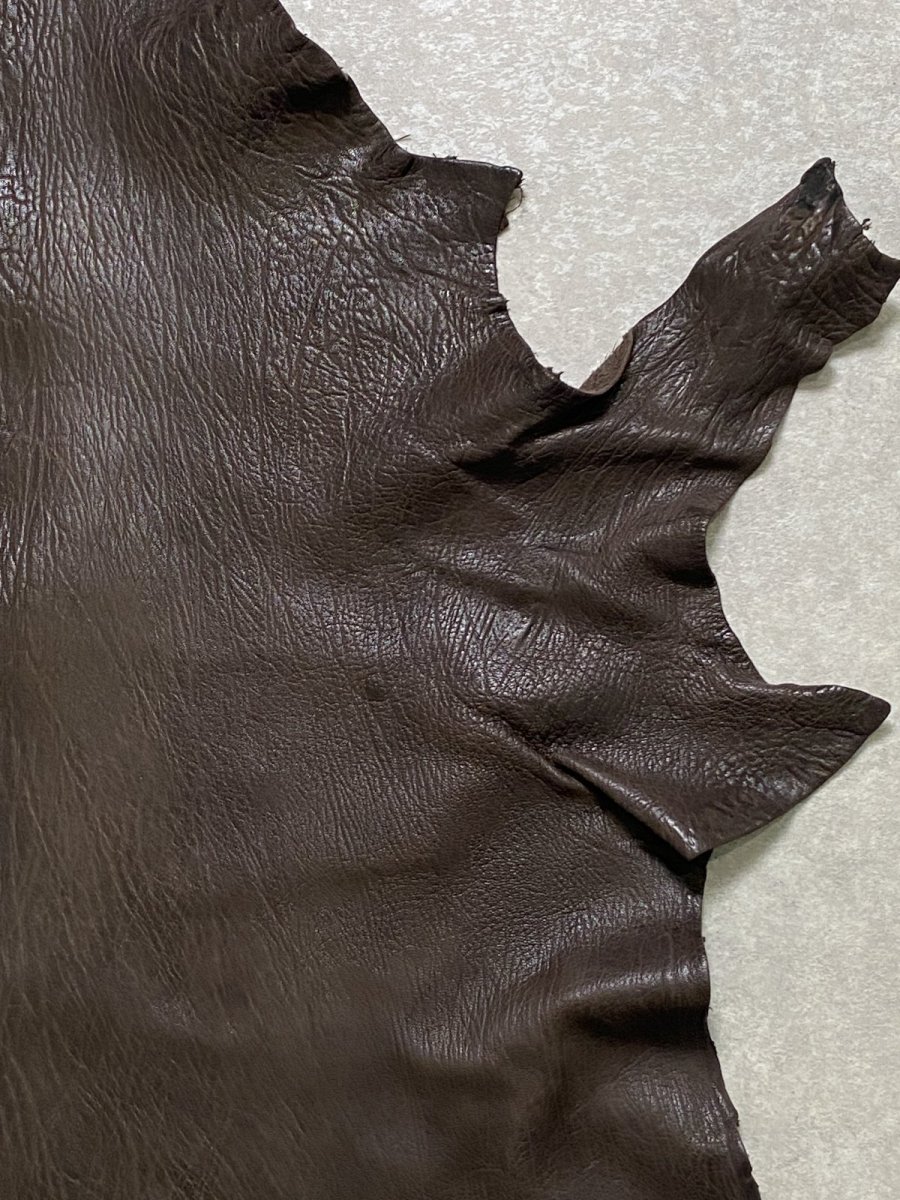 画像4: ゴート革　ヴァガルア　チョコ　山羊革　レザー (4)