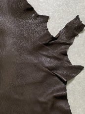 画像4: ゴート革　ヴァガルア　チョコ　山羊革　レザー (4)