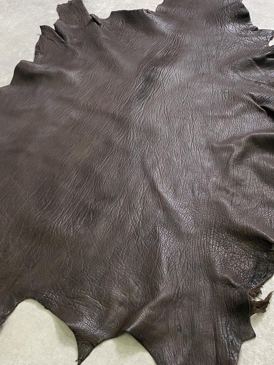 画像8: ゴート革　ヴァガルア　チョコ　山羊革　レザー (8)