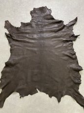 画像1: ゴート革　ヴァガルア　チョコ　山羊革　レザー (1)