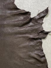 画像4: ゴート革　ヴァガルア　チョコ　山羊革　レザー (4)