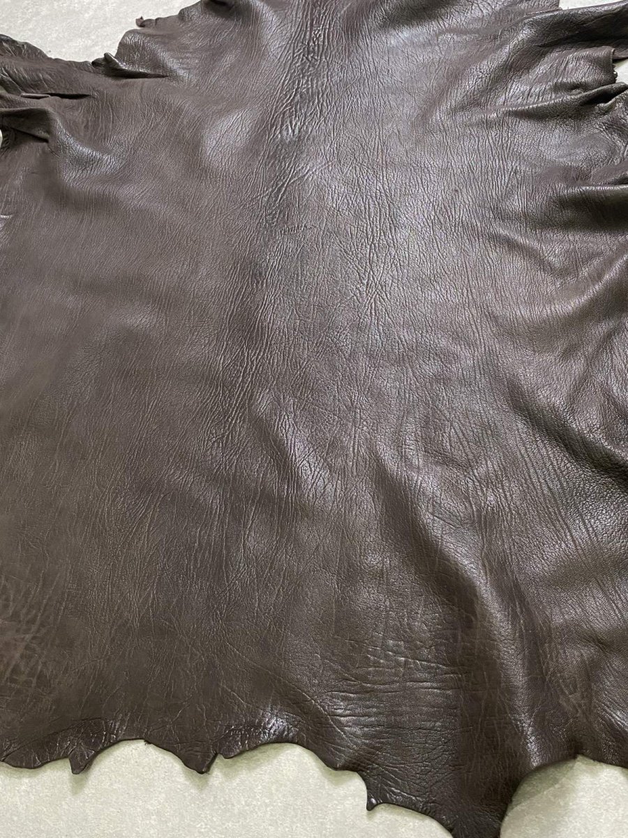 画像8: ゴート革　ヴァガルア　チョコ　山羊革　レザー (8)