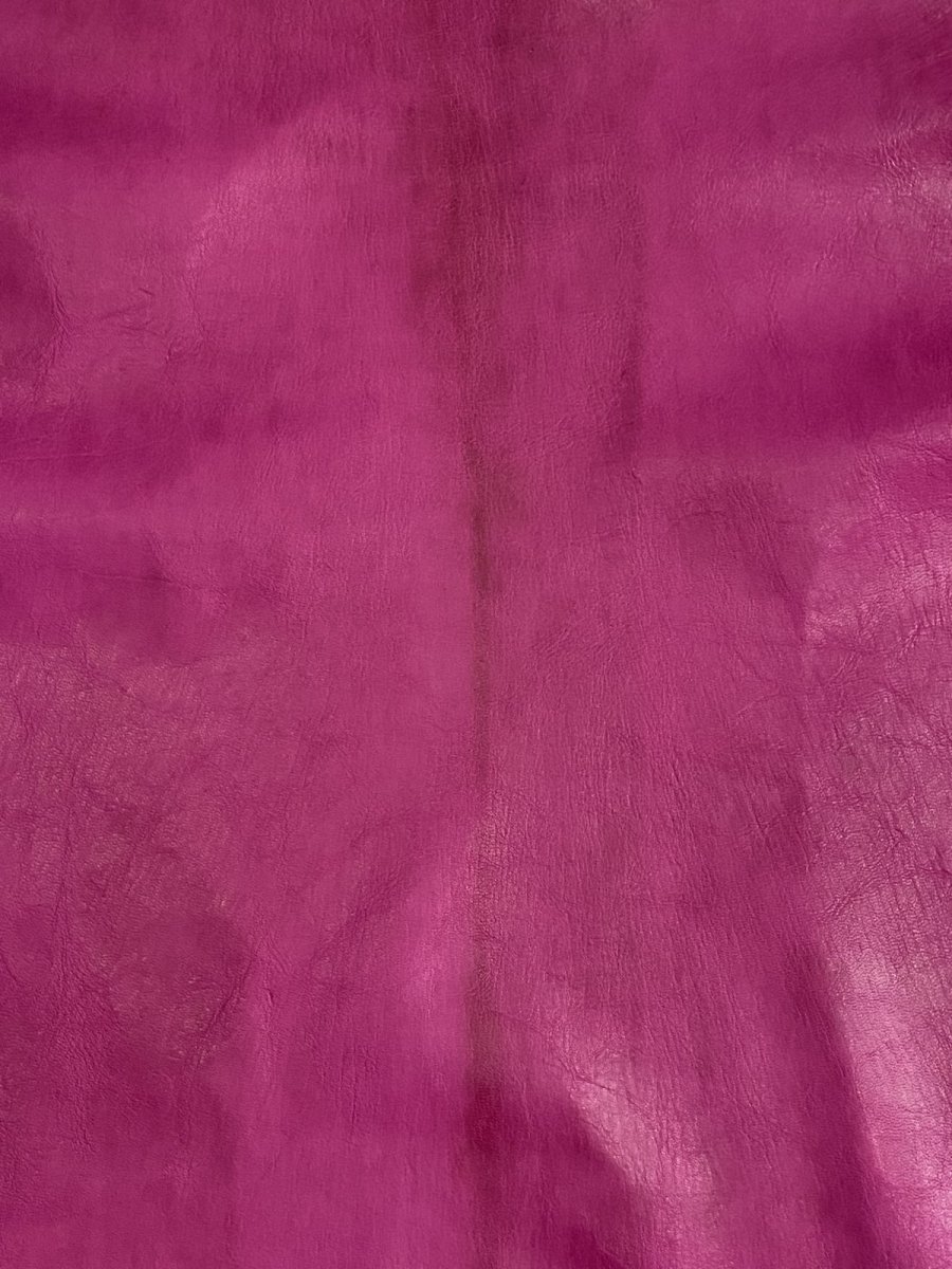 画像2: ゴートシルキー　ワイン　山羊革　両面使い　レザー (2)