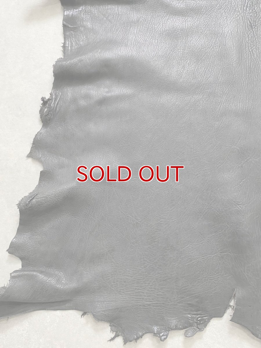 画像8: ゴート革　ヴァガルア　ブラック　山羊革　レザー (8)