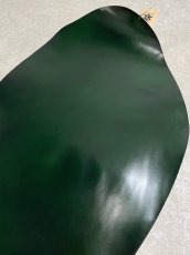 画像6: コードバン　グリーン　染料　馬革 (6)