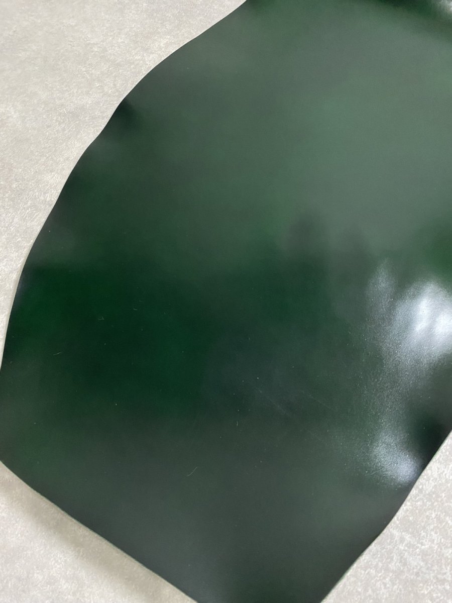 画像7: コードバン　グリーン　染料　馬革 (7)