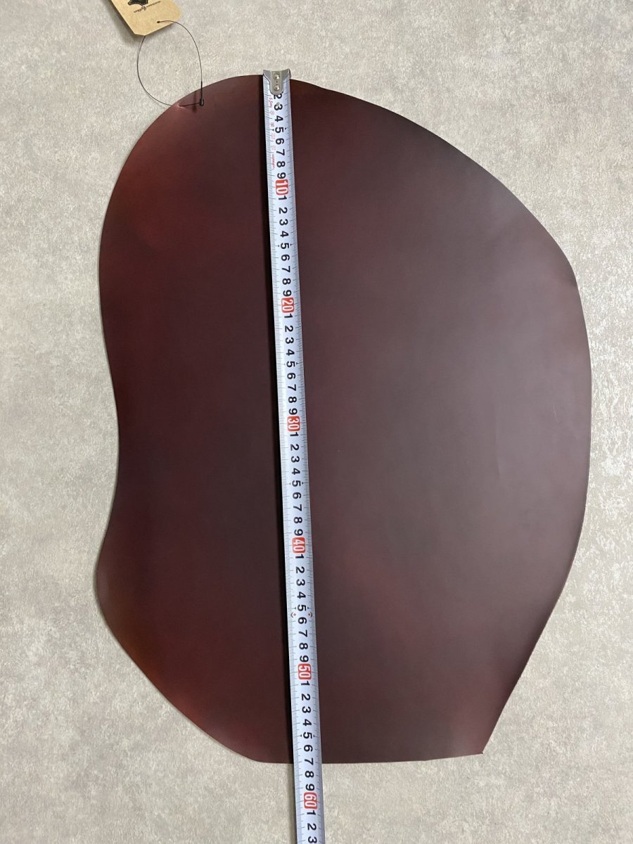 画像6: コードバン　　染料　マットワイン　馬革 (6)