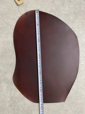 画像6: コードバン　　染料　マットワイン　馬革 (6)