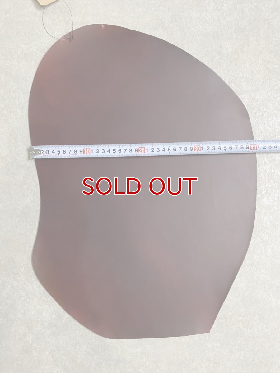 画像7: コードバン　　染料　マットワイン　馬革 (7)