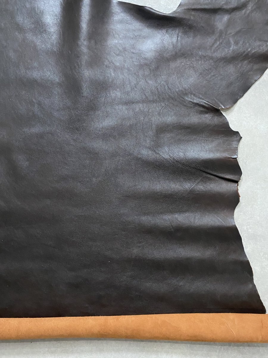 画像9: ポニー　ブライト　チョコ　茶芯レザー (9)