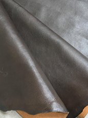 画像2: ポニー　ブライト　チョコ　茶芯レザー (2)