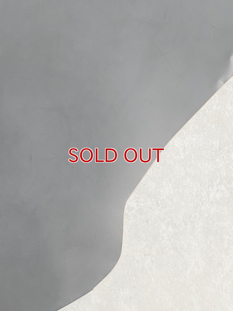 画像7: コードバン　ブラック　　蝋引き　馬革 (7)