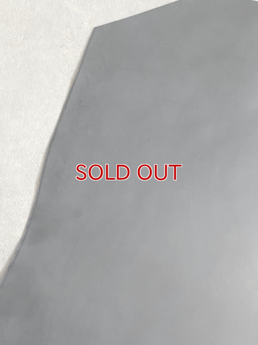 画像2: コードバン　ブラック　　蝋引き　馬革 (2)