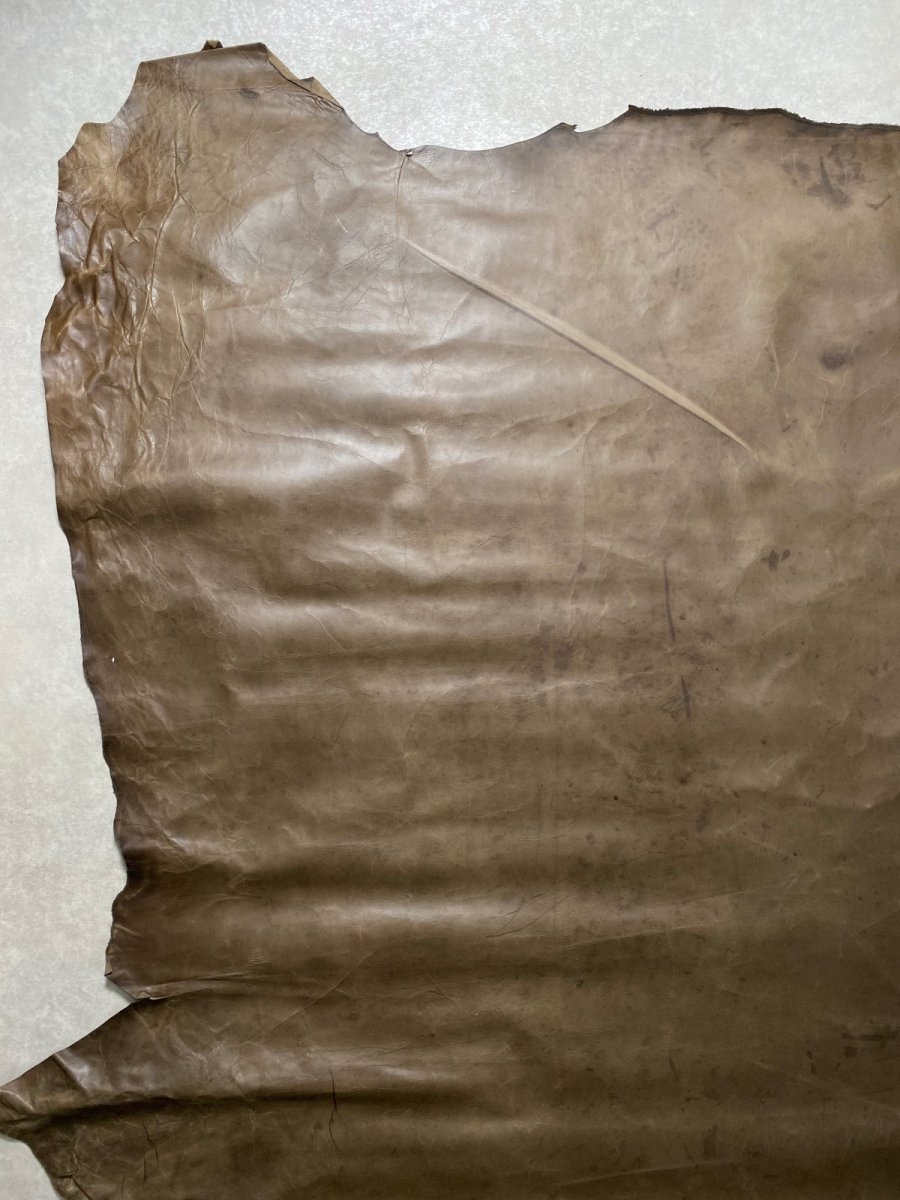 画像5: ポニープルアップ　馬革　グレージュ (5)