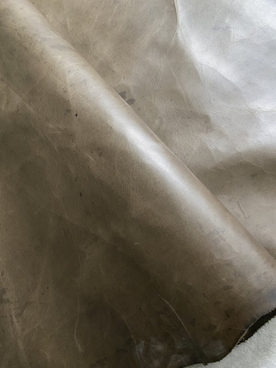 画像3: ポニープルアップ　馬革　グレージュ (3)