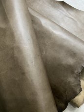 画像4: ポニープルアップ　馬革　グレージュ (4)