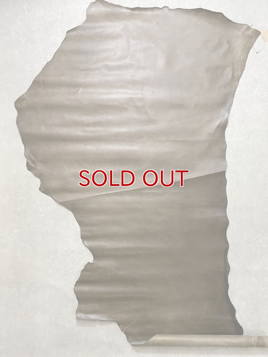 画像1: ポニープルアップ　馬革　グレージュ (1)