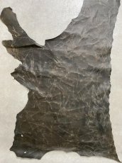 画像1: ポニープルアップ 　ボア型押し　馬革　グレー (1)