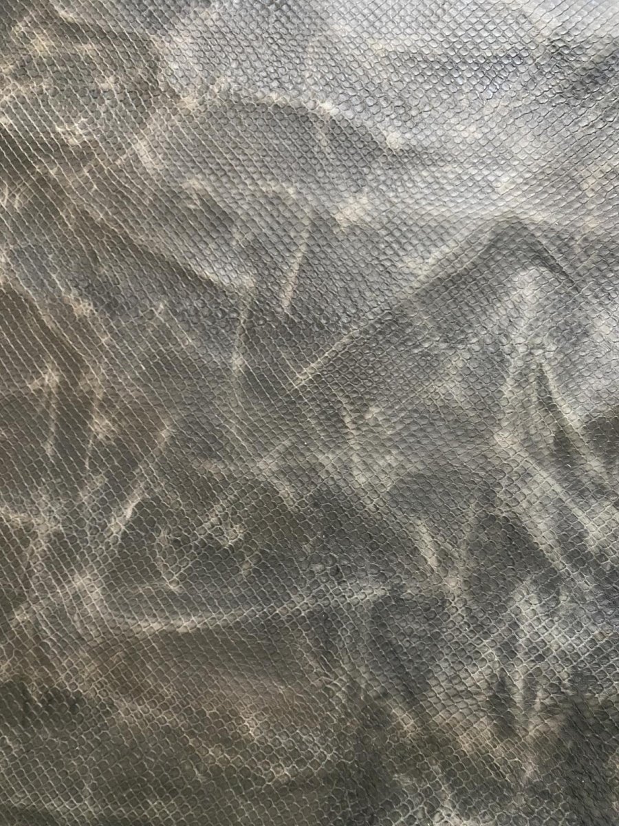 画像4: ポニープルアップ 　ボア型押し　馬革　グレー (4)