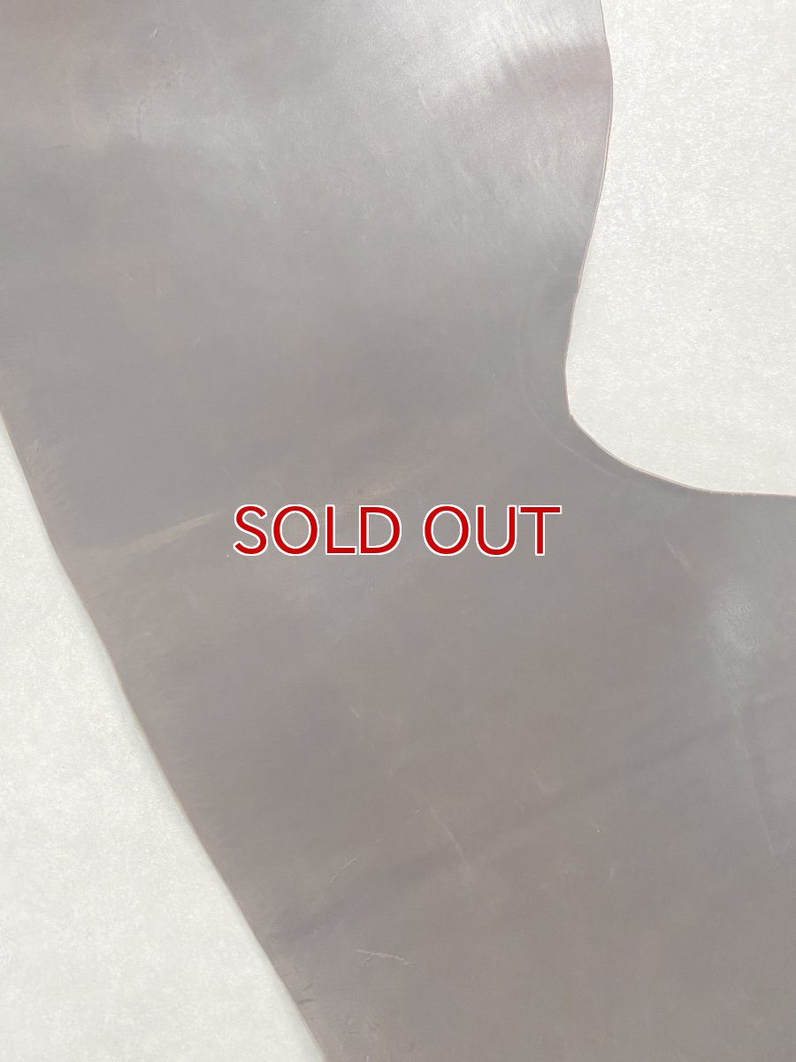 画像3: ホースダブルバット　チョコ　馬革 (3)