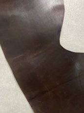 画像3: ホースダブルバット　チョコ　馬革 (3)